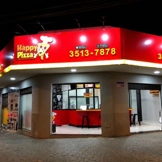 Fachada da Happy Pizza Araguari